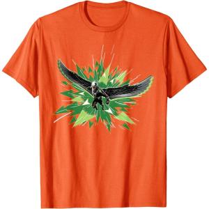 imageMarvel Studios Captain America Brave New World Falcon Burst TShirtOrange