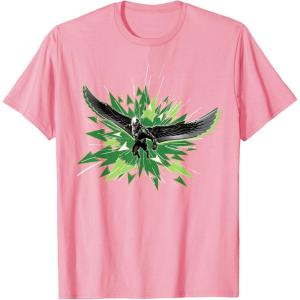 imageMarvel Studios Captain America Brave New World Falcon Burst TShirtPink