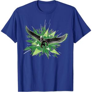 imageMarvel Studios Captain America Brave New World Falcon Burst TShirtRoyal Blue
