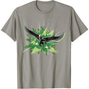 imageMarvel Studios Captain America Brave New World Falcon Burst TShirtSlate Grey