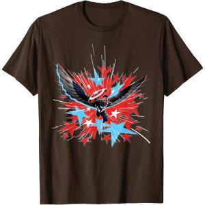 imageMarvel Studios Captain America Brave New World Star Burst TShirtBrown