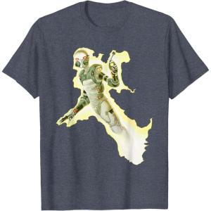 imageMarvel Studios Thunderbolts Comic Art Ghost Spooky Mission TShirtHeather Blue