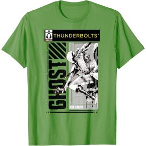 imageMarvel Studios Thunderbolts Ghost BampampW Comic Cover 6 TShirtGrass Green