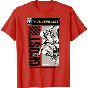 imageMarvel Studios Thunderbolts Ghost BampampW Comic Cover 6 TShirtRed