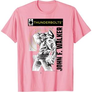 imageMarvel Studios Thunderbolts John F Walker BampampW Comic Cover 5 TShirtPink