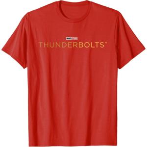 imageMarvel Studios Thunderbolts Movie Logo TShirtRed