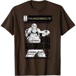 imageMarvel Studios Thunderbolts Red Guardian BampampW Comic Cover 3 TShirtBrown