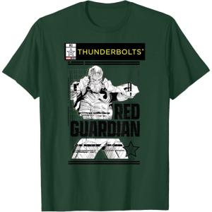 imageMarvel Studios Thunderbolts Red Guardian BampampW Comic Cover 3 TShirtDark Green