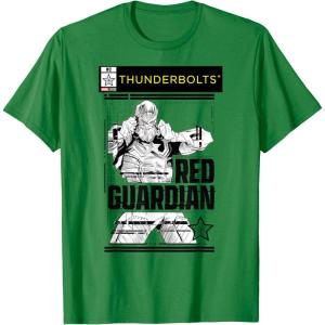 imageMarvel Studios Thunderbolts Red Guardian BampampW Comic Cover 3 TShirtKelly Green
