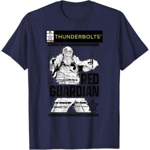 imageMarvel Studios Thunderbolts Red Guardian BampampW Comic Cover 3 TShirtNavy Blue