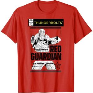 imageMarvel Studios Thunderbolts Red Guardian BampampW Comic Cover 3 TShirtRed