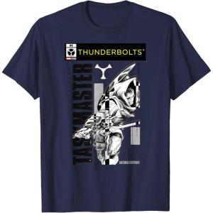 imageMarvel Studios Thunderbolts Taskmaster BampampW Comic Cover 4 TShirtNavy Blue