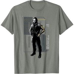 imageMarvel Studios Thunderbolts Team Spotlight Bucky Barnes TShirtOlive Heather