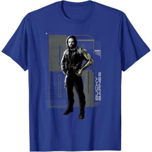 imageMarvel Studios Thunderbolts Team Spotlight Bucky Barnes TShirtRoyal Blue
