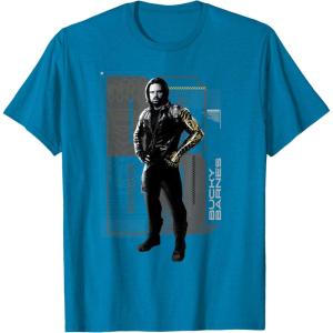 imageMarvel Studios Thunderbolts Team Spotlight Bucky Barnes TShirtSapphire Blue