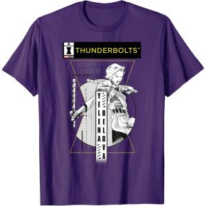imageMarvel Studios Thunderbolts Yelena Belova BampampW Comic Cover 1 TShirtPurple