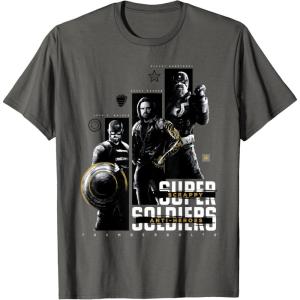 imageMarvel Studios Thunderbolts quotScrappy AntiHeroesquot Trio TShirtAsphalt Grey