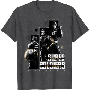 imageMarvel Studios Thunderbolts quotScrappy AntiHeroesquot Trio TShirtDark Heather Grey