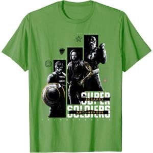 imageMarvel Studios Thunderbolts quotScrappy AntiHeroesquot Trio TShirtGrass Green