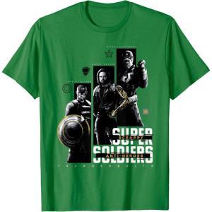 imageMarvel Studios Thunderbolts quotScrappy AntiHeroesquot Trio TShirtKelly Green