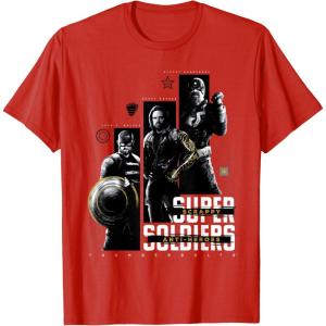 imageMarvel Studios Thunderbolts quotScrappy AntiHeroesquot Trio TShirtRed