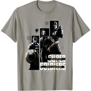 imageMarvel Studios Thunderbolts quotScrappy AntiHeroesquot Trio TShirtSlate Grey