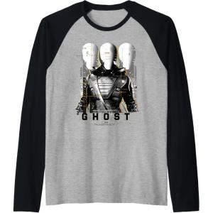 imageMarvel Thunderbolts Ava Starr Ghost Showcase Raglan Baseball TeeBlackAthletic Heather