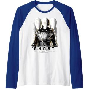 imageMarvel Thunderbolts Ava Starr Ghost Showcase Raglan Baseball TeeRoyal BlueWhite