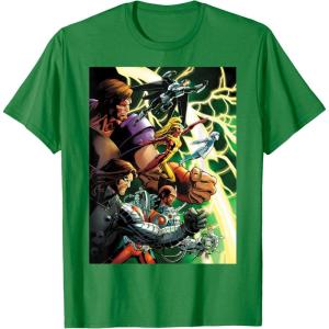 imageMarvel Thunderbolts Comic Cover Art Bucky and Team TShirtKelly Green