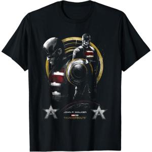 imageMarvel Thunderbolts John Walker US Agent Showcase TShirtBlack