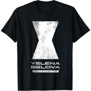 imageMarvel Thunderbolts Yelena Belova Black Widow Logo TShirtBlack
