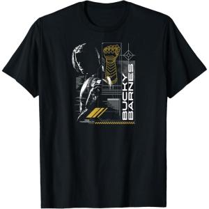 imageMarvels Thunderbolts  Bucky Barnes Dark Digital TShirtBlack