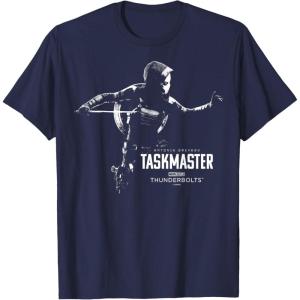 imageMarvels Thunderbolts  Taskmaster Silhouette TShirtNavy Blue