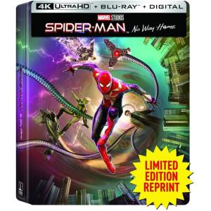 imageSpiderMan No Way Home Limited Edition Steelbook 4K UHD  Bluray  Digital