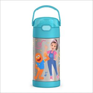 imageTHERMOS FUNTAINER Water Bottle with Straw  12 Ounce  Kids Stainless Steel Vacuum Insulated Water Bottle with Lid SpiderManMs Rachel