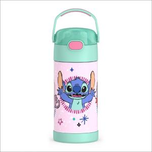 imageTHERMOS FUNTAINER Water Bottle with Straw  12 Ounce  Kids Stainless Steel Vacuum Insulated Water Bottle with Lid SpiderManStitch