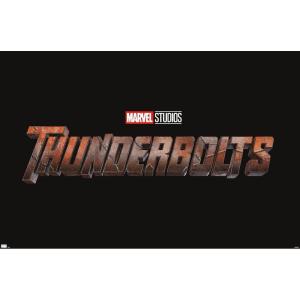 imageTrends International Marvel Thunderbolts  Logo Wall Poster 34L x 224W Premium Unframed VersionPremium Unframed Version