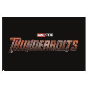 imageTrends International Marvel Thunderbolts  Logo Wall Poster 34L x 224W Premium Unframed VersionWhite Framed Version