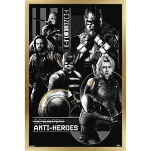 imageTrends International Marvel Thunderbolts 2025  Group Wall Poster 34L x 224W Premium Unframed VersionGold Framed Version