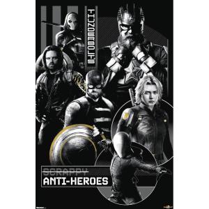 imageTrends International Marvel Thunderbolts 2025  Group Wall Poster 34L x 224W Premium Unframed VersionPremium Unframed Version