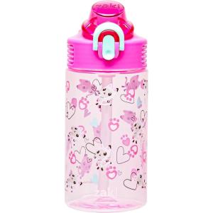 imageZak Designs Marvel SpiderMan Kids Spout Cover and Builtin Carrying Loop Made of Plastic LeakProof Water Bottle Design 16 oz BPAFreeGabbys Dollhouse Pandy Paws