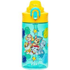 imageZak Designs Marvel SpiderMan Kids Spout Cover and Builtin Carrying Loop Made of Plastic LeakProof Water Bottle Design 16 oz BPAFreePAW Patrol Chase  Marshall  Skye  Rubble  Everest