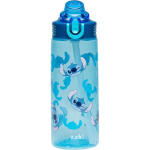 imageZak Designs Marvel SpiderMan Kids Spout Cover and Builtin Carrying Loop Made of Plastic LeakProof Water Bottle Design 16 oz BPAFreeStitch