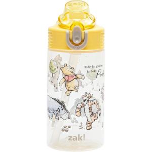 imageZak Designs Marvel SpiderMan Kids Spout Cover and Builtin Carrying Loop Made of Plastic LeakProof Water Bottle Design 16 oz BPAFreeWinnie the Pooh  Friends