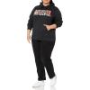imageAmazon Essentials Disney  Marvel  Star Wars  Princess Womens Fleece Pullover Hoodie Sweatshirts Available in Plus SizeMarvel Character Logo