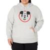 imageAmazon Essentials Disney  Marvel  Star Wars  Princess Womens Fleece Pullover Hoodie Sweatshirts Available in Plus SizeMickey Classic