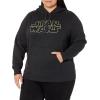 imageAmazon Essentials Disney  Marvel  Star Wars  Princess Womens Fleece Pullover Hoodie Sweatshirts Available in Plus SizeStar Wars Logo