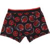 imageBioworld Deadpool Character ampamp Logo Mens 3Pack Boxer BriefsDeadpool Character  Logo