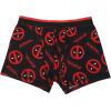 imageBioworld Deadpool Character ampamp Logo Mens 3Pack Boxer BriefsDeadpool Character  Logo