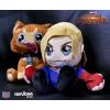 imageBleacher Creatures Marvel Rocket Raccoon 8quot Kuricha Sitting Plush Soft Chibi Inspired ToyCaptain Marvel